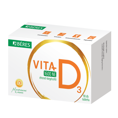 BÉRES VITA-D3 1600NE étrend-kiegészítő tabletta 90x