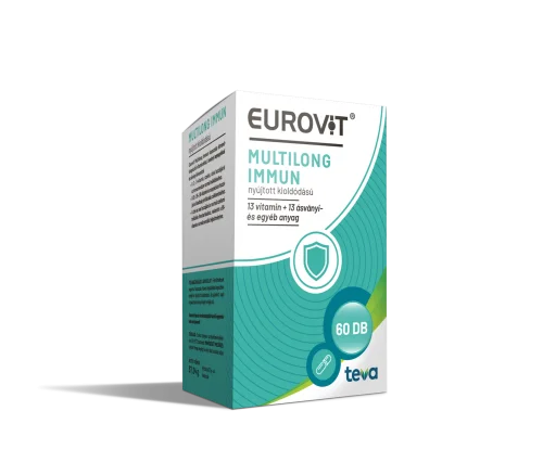 Eurovit Multilong Immun kapszula 60x Lejárat: 2023.12.31.