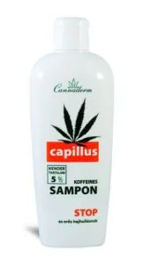 Cannaderm Capillus sampon koffeinnel hajhullás ellen 150ml