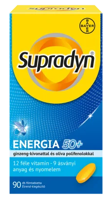 Supradyn Energia 50+ filmtabletta 90x