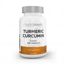 Nutriboost Kurkuma +E-vitamin tabletta 120x